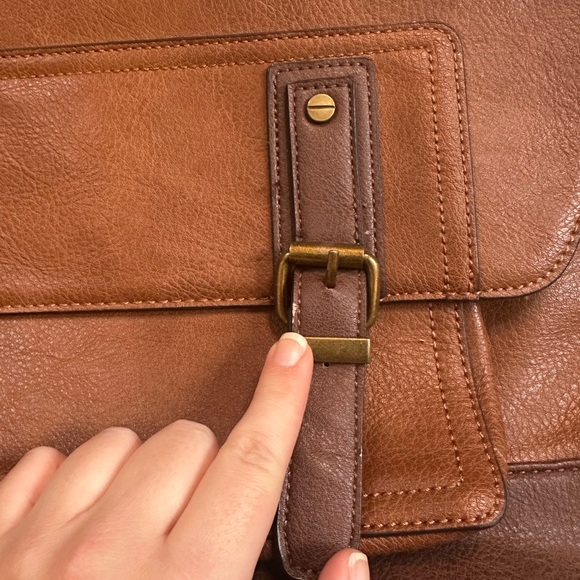 Aldo Brown Briefcase/Laptop Bag - Picture 7 of 10